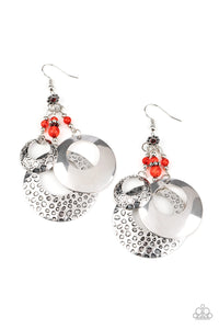 Wanderlust Garden - Red earring