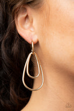Load image into Gallery viewer, Droppin Drama - Gold Earring
