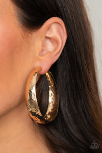 Hey, HAUTE-Shot - Gold earring