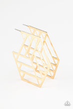 Load image into Gallery viewer, Gotta Get GEO-ing - Gold earring
