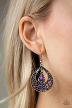 Load image into Gallery viewer, All Girl Glow Purple Earring
