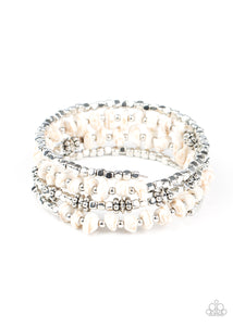 Rockin Renegade - White bracelet