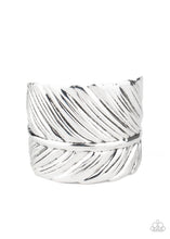 Load image into Gallery viewer, Where Theres a QUILL, Theres a Way silver bracelet
