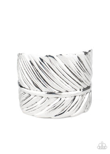 Where Theres a QUILL, Theres a Way silver bracelet