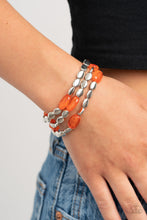 Load image into Gallery viewer, Sorry to Burst Your BAUBLE - Orange bracelet
