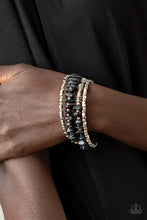 Load image into Gallery viewer, Rockin Renegade - Black bracelet

