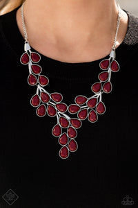 Eden Deity Red Fashion Fix Necklace