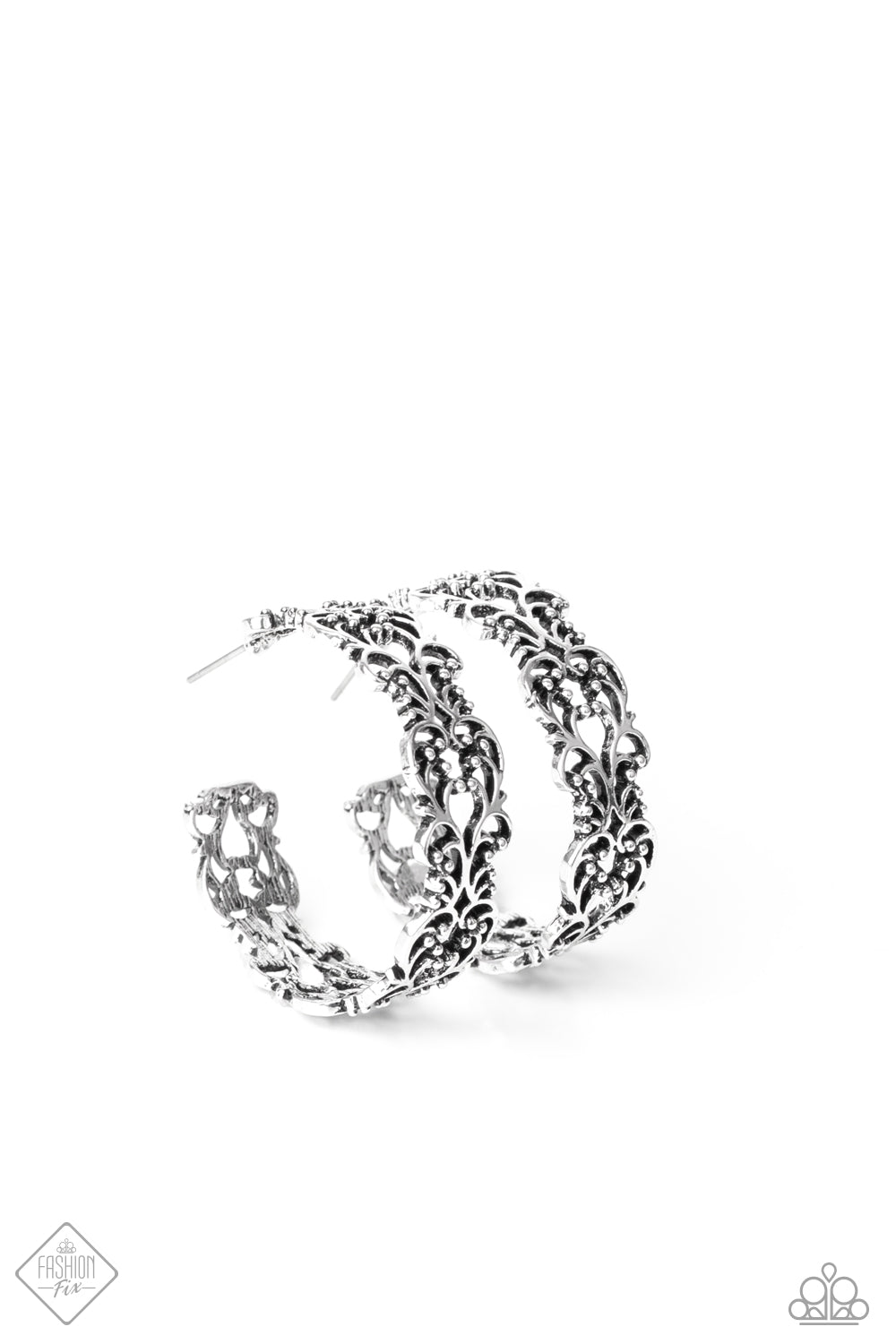 Laurel Wreaths - Silver Fashion Fix earring