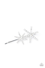Load image into Gallery viewer, Megastar Minimalist - White hair clip

