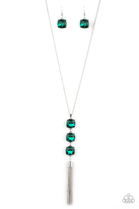 GLOW Me The Money! - Green necklace