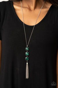 GLOW Me The Money! - Green necklace
