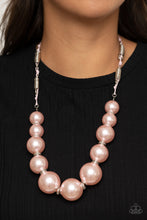 Load image into Gallery viewer, Pearly Prosperity - Pink Necklace

