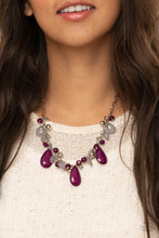 Load image into Gallery viewer, Seaside Solstice - Purple necklace
