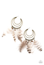 Load image into Gallery viewer, Freely Free Bird - Brass earring
