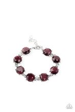 Load image into Gallery viewer, Ms. GLOW-It-All - Purple bracelet
