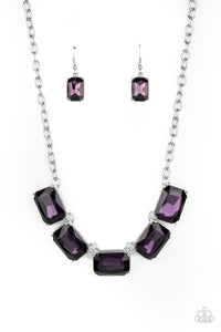 Deep Freeze Diva - Purple necklace