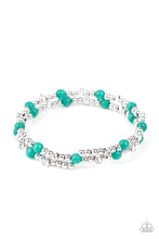 Load image into Gallery viewer, Ethereally Entangled - Green bracelet
