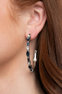 There Goes The Neighborhood - Blue earring