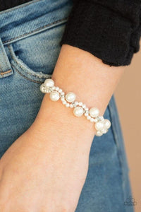 Utmost Uptown White Bracelet
