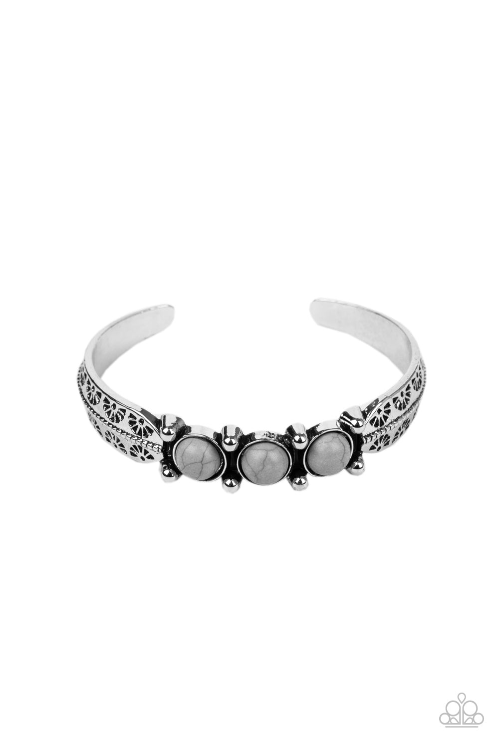 Mojave Glyphs - Silver bracelet