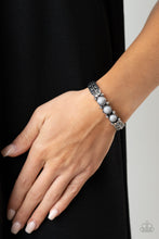 Load image into Gallery viewer, Mojave Glyphs - Silver bracelet
