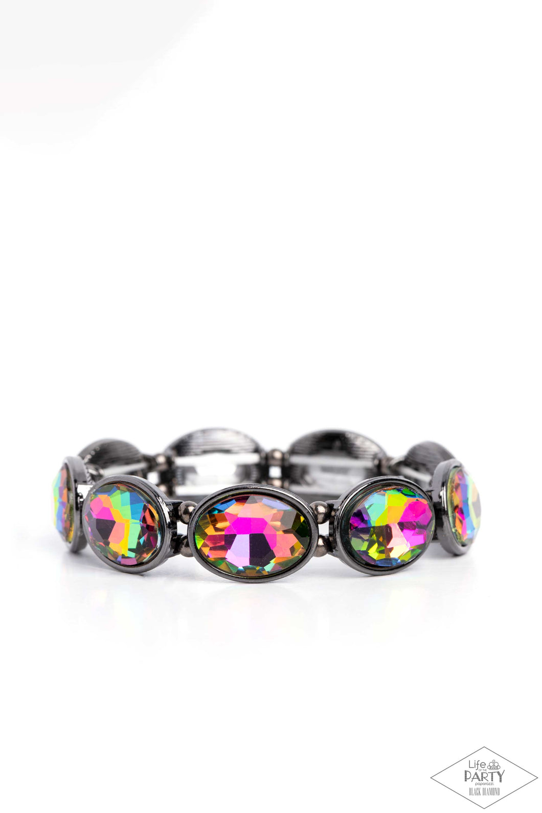 Diva In Disguise - Multi oil spill bracelet