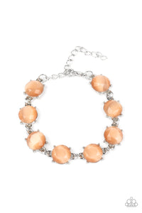 Ms. GLOW-It-All - Orange bracelet