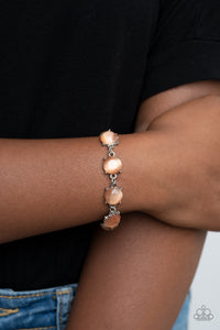 Ms. GLOW-It-All - Orange bracelet