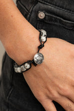 Load image into Gallery viewer, Homespun Stones - White Bracelet
