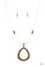 Load image into Gallery viewer, Evolution - Brass necklace
