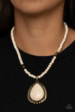 Load image into Gallery viewer, Evolution - Brass necklace
