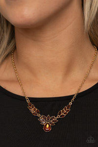 I Need Some HEIR - Brown necklace
