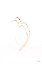 Load image into Gallery viewer, I HEART a Rumor - Rose Gold earring
