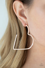 Load image into Gallery viewer, I HEART a Rumor - Rose Gold earring
