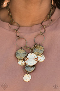 Learn the HARDWARE Way - Brass necklace fashion fix
