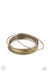 Get Into Gear - Brass bracelet fashion fix