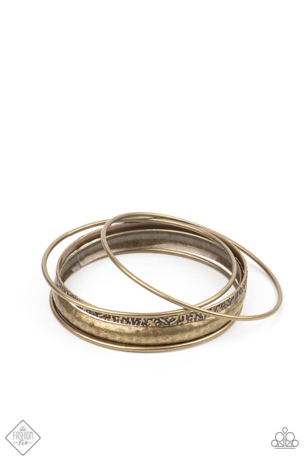 Get Into Gear - Brass bracelet fashion fix