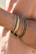 Load image into Gallery viewer, Get Into Gear - Brass bracelet fashion fix
