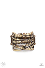 Load image into Gallery viewer, Switching Gears - Brass ring fashion fix
