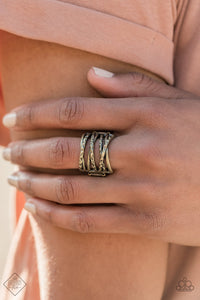 Switching Gears - Brass ring fashion fix