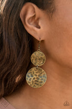 Load image into Gallery viewer, HARDWARE-Headed - Brass earring fashion fix
