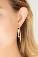 Load image into Gallery viewer, Reporting for Duty - Gold earring
