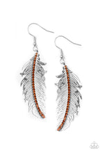 Load image into Gallery viewer, Fearless Flock - Brown earring
