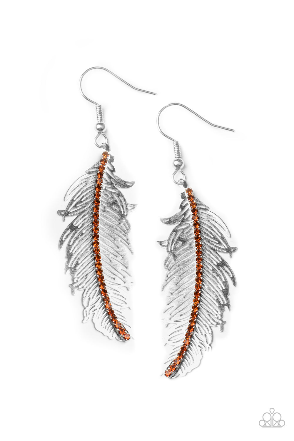 Fearless Flock - Brown earring