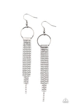 Load image into Gallery viewer, Tapered Twinkle - White earring
