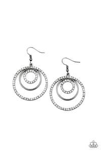 Bodaciously Bubbly - Black Earring