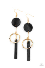 Load image into Gallery viewer, Raw Refinement - Black earring
