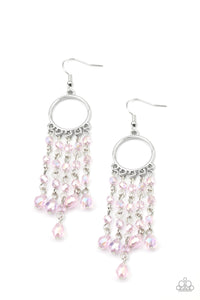 Dazzling Delicious - Pink earring