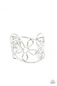 Groovy Sensations - Silver bracelet