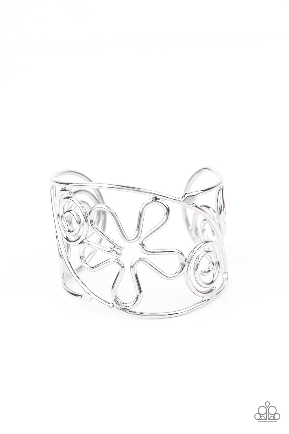 Groovy Sensations - Silver bracelet